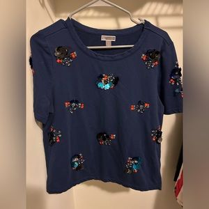 Chelsea 28 beaded sequin top